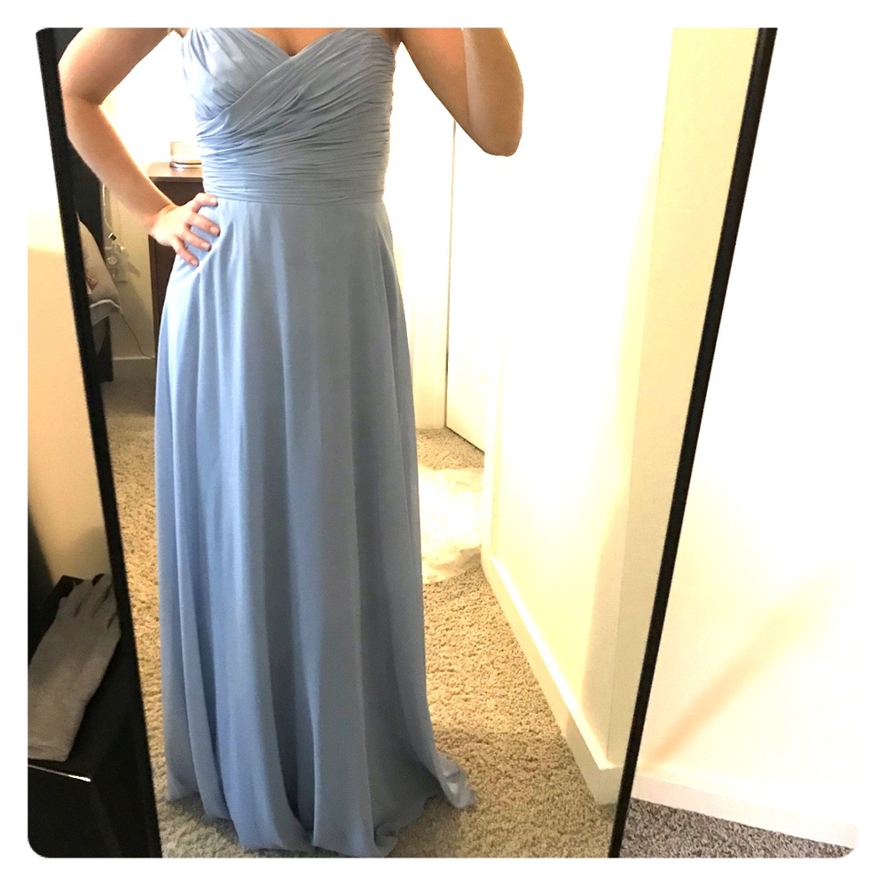 Strapless Bridesmaids Dress